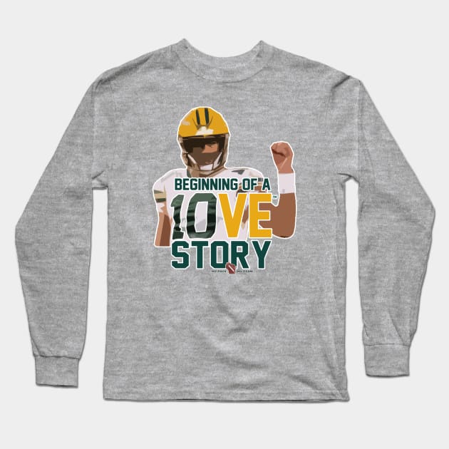 Beginning of a 10VE™ Story Long Sleeve T-Shirt by wifecta